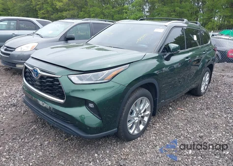 2023 Toyota Highlander Hybrid Limited z USA, uszkodzony, nr VIN 5TDXBRCH3PS578423